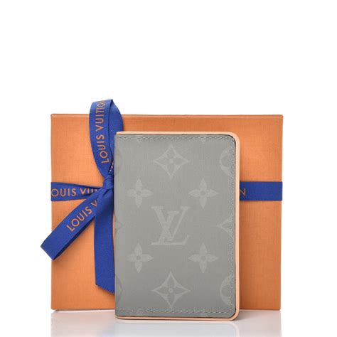 louis vuitton pocket organizer monogram titanium grey|louis vuitton pocket organizer monogram.